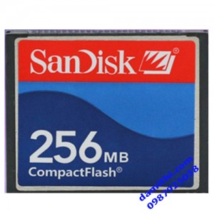 Thẻ nhớ CF Card 256Mb Sandisk