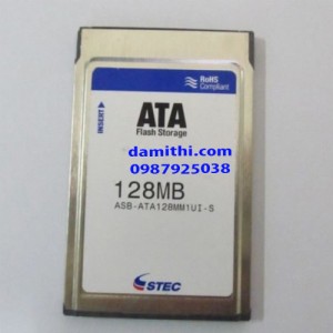 Flash ata pc card STEC 128MB PCMCIA