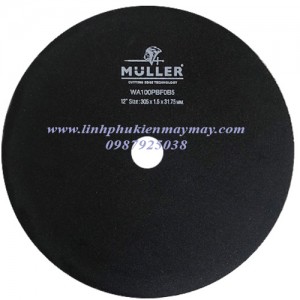 Đĩa cắt kim loại Muller 12" size 305x1.5x31.75mm